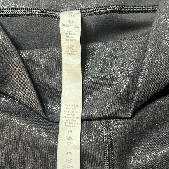 Lululemon align shine 21” black legging - Picture 5 of 5